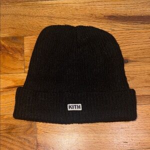 Kith black beanie